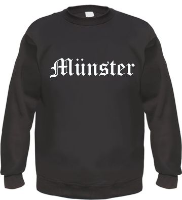 Münster Sweatshirt - Altdeutsch - bedruckt - Pullover