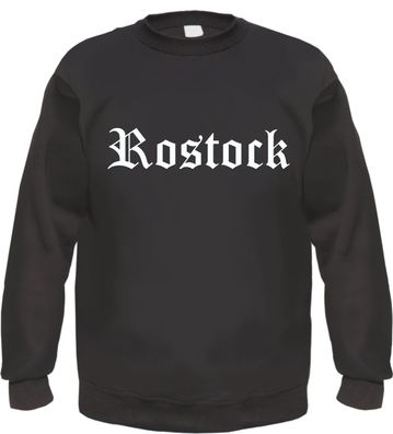 Rostock Sweatshirt - Altdeutsch - bedruckt - Pullover