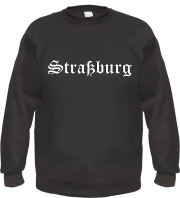 Straßburg Sweatshirt - Altdeutsch - bedruckt - Pullover
