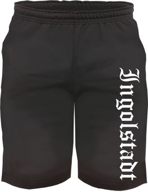 Ingolstadt Sweatshorts - Altdeutsch bedruckt - Kurze Hose Shorts