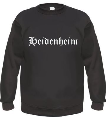 Heidenheim Sweatshirt - Altdeutsch - bedruckt - Pullover
