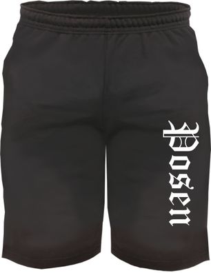 Posen Sweatshorts - Altdeutsch bedruckt - Kurze Hose Shorts