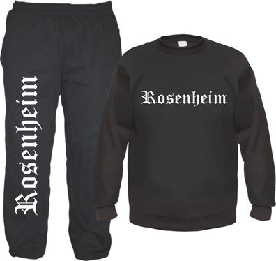 Rosenheim Jogginghose und Sweat im Set - Jogginganzug