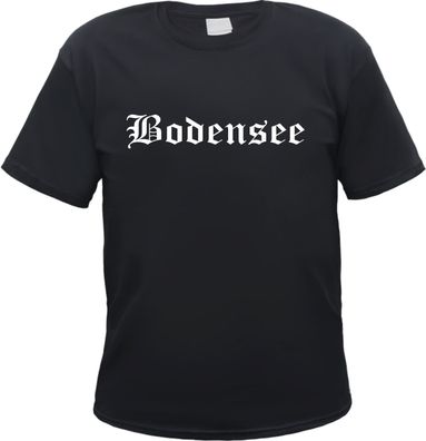 Bodensee Herren T-Shirt - Altdeutsch - Tee Shirt