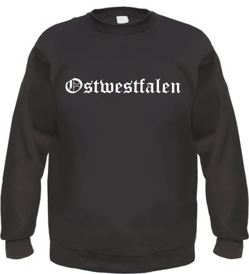 Ostwestfalen Sweatshirt - Altdeutsch - bedruckt - Pullover
