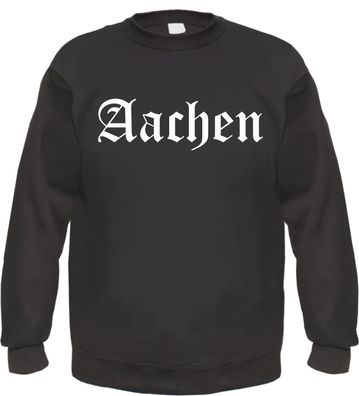 Aachen Sweatshirt - Altdeutsch - bedruckt - Pullover