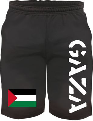 Gaza Sweatshorts - bedruckt - Kurze Hose Shorts Flagge