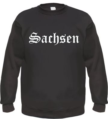 Sachsen Sweatshirt - Altdeutsch - bedruckt - Pullover