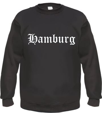 Hamburg Sweatshirt - Altdeutsch - bedruckt - Pullover