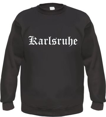 Karlsruhe Sweatshirt - Altdeutsch - bedruckt - Pullover