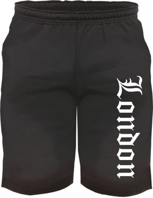 London Sweatshorts - Altdeutsch bedruckt - Kurze Hose Shorts