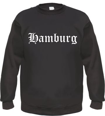 Hamburg Sweatshirt - Altdeutsch - bedruckt - Pullover