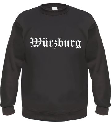 Würzburg Sweatshirt - Altdeutsch - bedruckt - Pullover