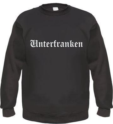 Unterfranken Sweatshirt - Altdeutsch - bedruckt - Pullover