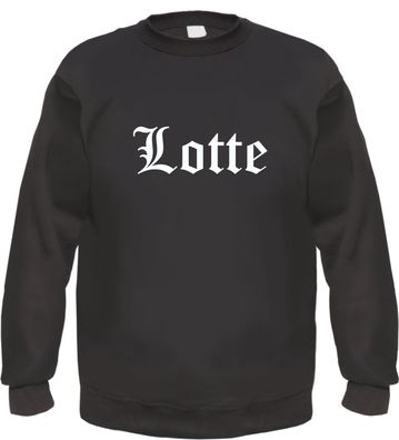 Lotte Sweatshirt - Altdeutsch - bedruckt - Pullover