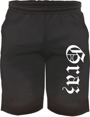 Graz Sweatshorts - Altdeutsch bedruckt - Kurze Hose Shorts