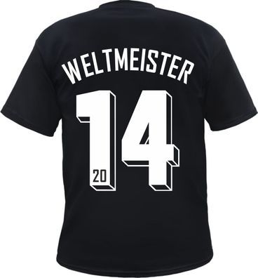 Weltmeister schwarz - 2014 Herren T-Shirt - Tee Shirt