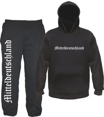 Mitteldeutschland Jogginganzug - Altdeutsch - Jogginghose und Hoodie