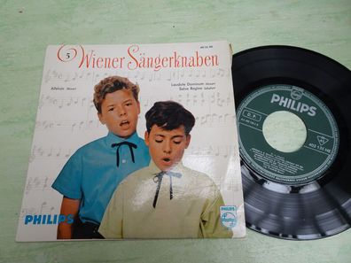 7" Single Philips 402135NE 402133NE Wiener Sängerknaben 3/5 Mozart Schubert...