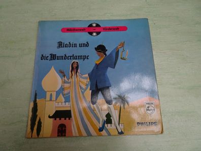 7" Tonbuch Philips 423904QE Aladin und die Wunderlampe Joseph Offenbach