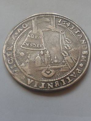 Original Braunschweig Silber Taler 1643 7. Glockentaler 25,54g Silber
