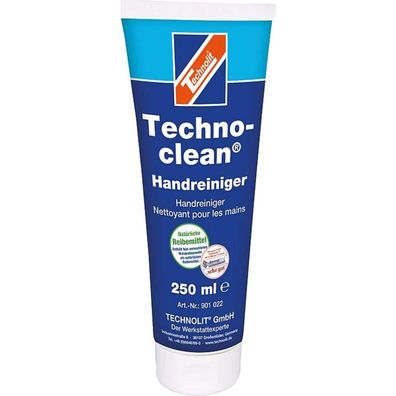 Technolit Technoclean-Tube 250 ml, Handreiniger, Handwaschpaste, Handreinigung