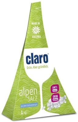 Claro ÖKO Hygiene-Salz mit Aktivsauerstoff - 1 kg - Spülmaschinensalz