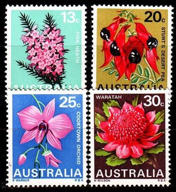 Australien Australia [1968] MiNr 0398 ex ( * */ mnh ) [01] Blumen