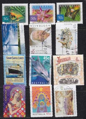 Australien Australia [Lot] 39 ( O/ used ) neuere Jahre sauber