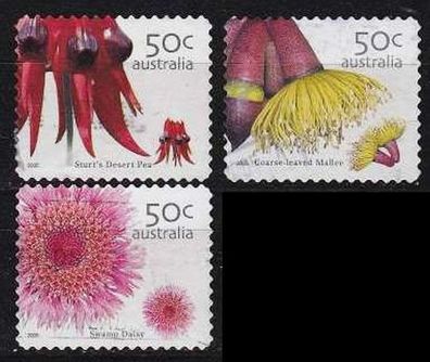 Australien Australia [Lot] 41 ( O/ used ) Blumen aus 2005 sehr schön