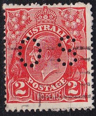 Australien Australia [Dienst Lochung] MiNr 0065 C ( O/ used )