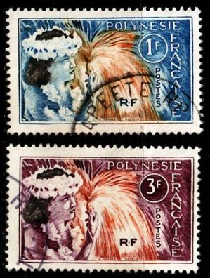 Polynesie Francaise [1964] MiNr 0033-34 ( O/ used )