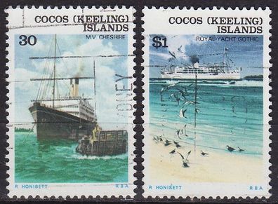 KOKOS COCOS Keeling Islands [1976] MiNr 0020 ex ( O/ used ) [01] Schiffe