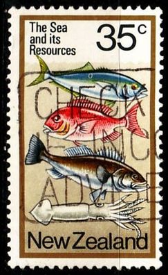Neuseeland NEW Zealand [1976] MiNr 0750 ( O/ used ) Fische