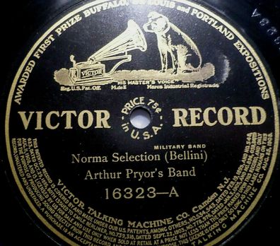 STRING-QUARTET / ARTHUR PRYOR´S BAND "Norma Selection / Gavotte" Victor 1909