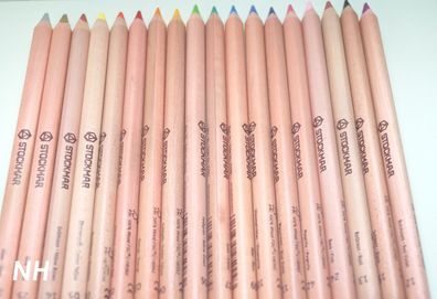 18 Buntstifte von Stockmar, ohne Schachtel, Neu, Schule, Zeichnen, Malen