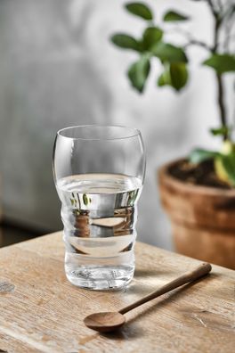 Trinkglas Galileo WHITE 0,5 l Blume des Lebens Energetisierung Wasserglas
