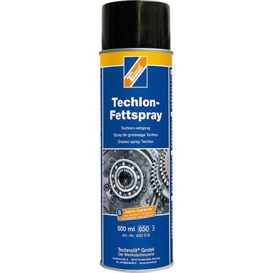 Technolit Techlon-Fettspray 500 ml, Schmierfett, Haftfett, Druckfett, Sprühfett