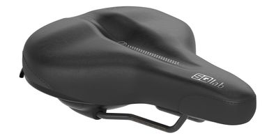 SQLab Sattel 621 Ergolux active 2.0 21cm ergonomischer Fahrradsattel schwarz