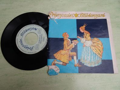 7" Werbe-Single Märchen Prinzessin Blütenzart Balduin Kiselmann Köllnflockenwerke