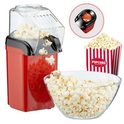Popcorn Maschine, rot, ca, H27cm