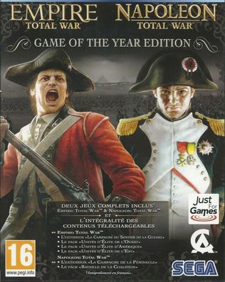 Total War Empire / Total War Napoleon GotY Edition (PC, Nur der Steam Key Code)