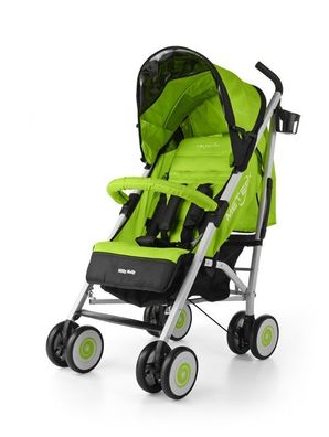 Milly Mally Kinderwagen grün - Stroller Meteor Green Buggy Kleinkind Weihnachten
