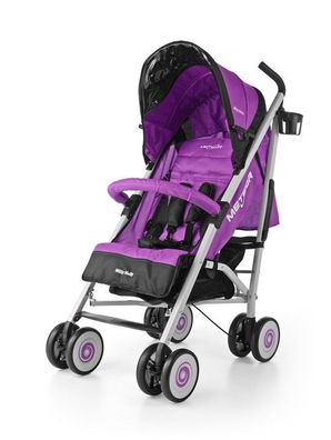 Milly Mally Kinderwagen lila - Stroller Meteor Purple Kleinkind Weihnachten