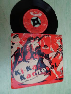 7" Ki-Ka-Karneval 1955 Willy Schneider Hermann Hagestedt Am Tingeling Polydor