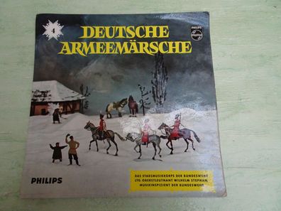 7" Cover Deutsche Armeemärsche Wilhelm Stephan Philips 423353PE