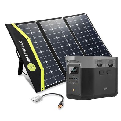 EcoFlow DELTA Max Powerstation Bundle mit Wattstunde® SunFolder Solartasche