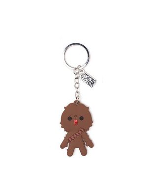 Star Wars - Chewbacca Rubber Keychain - Difuzed KE080701STW - (Merchandise / Schlü...