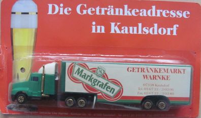 Markgrafen Getränkemarkt Nr.03 - Getränke Warnke - Kenworth T800 - US Sattelzug