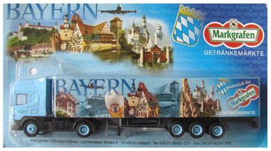 Markgrafen Getränkemarkt Nr.26 - Bayern - Scania - Sattelzug